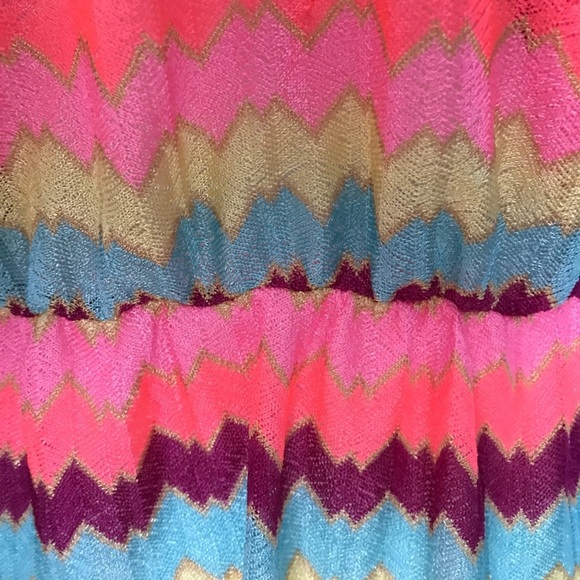 ASOS gorgeous neon tank coral, plum, aqua & yellow - Picture 5 of 6